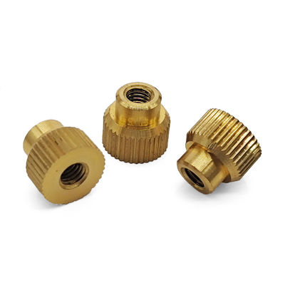 Brass Knurled Thumb Nut – Anti-Corrosion Hand-Tightened Fastener for Electrical