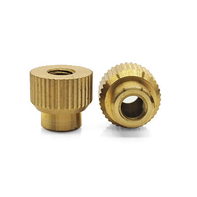 Brass Knurled Thumb Nut – Anti-Corrosion Hand-Tightened Fastener for Electrical