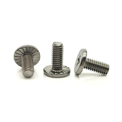 A2-70 Stainless Steel Large Flat Head Phillips Screw – Serrated Undercut & Anti-Slip Teeth
