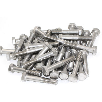 Stainless Steel 304 316 Half Threaded Hex Head Bolts for Various Applications