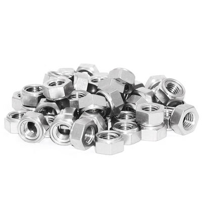 A2/A4 Stainless Steel Self-Locking Hex Nut M6/M8/M10 Sizes for Industrial Vibration Resistance