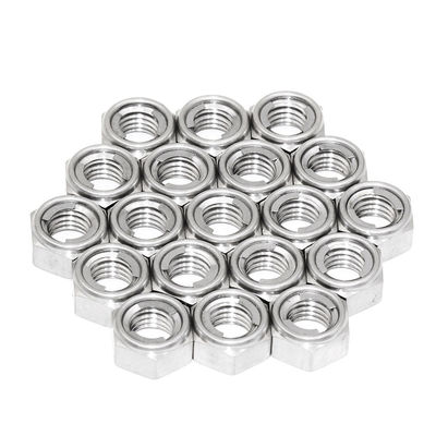 A2/A4 Stainless Steel Self-Locking Hex Nut M6/M8/M10 Sizes for Industrial Vibration Resistance