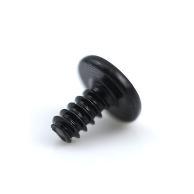 Black Zinc Plated M1.4 Phillips Flat Head Precision Screw Micro Size for Electronics