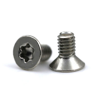 A2-70 Stainless Steel M2.5 Countersunk Torx Precision Micro Screw