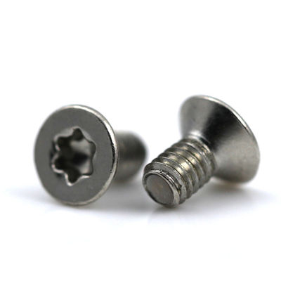 A2-70 Stainless Steel M2.5 Countersunk Torx Precision Micro Screw