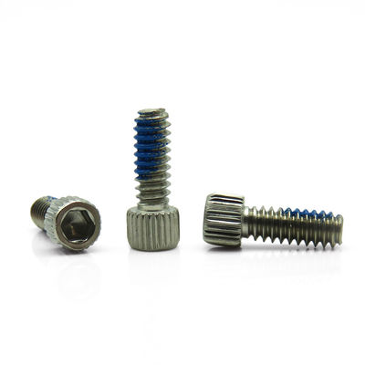 A2-70 Stainless Steel Hex Socket Screw – Cylinder Head with Straight Knurling for Precision Machinery