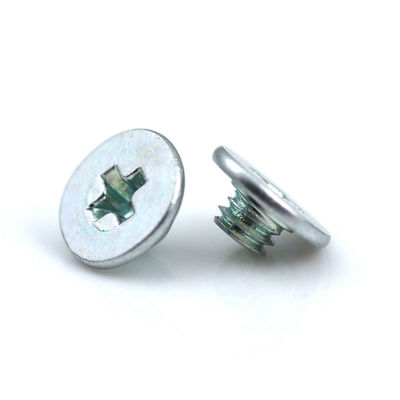 Zinc Plated M1.7 Phillips Flat Head Micro Screw – 1.7mm Length for Electronics/Optical Devices