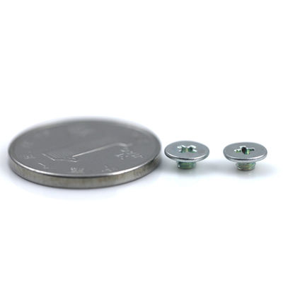 Zinc Plated M1.7 Phillips Flat Head Micro Screw – 1.7mm Length for Electronics/Optical Devices