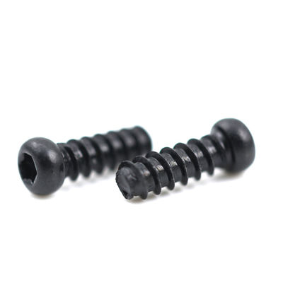 Bronze Black Zinc Plated Torx Round Head Micro Screw M2/M2.5 Finish Black Oxide