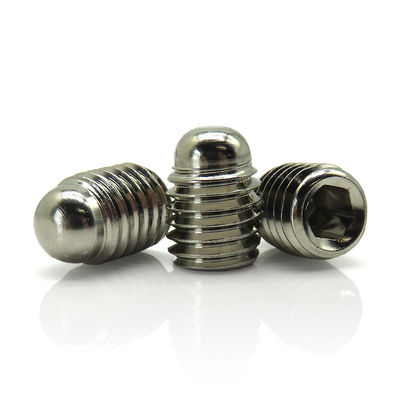 Custom Stainless Steel Hex Socket Ball Point Grub Set Screws Non-standard Standard with RoHs Certificate