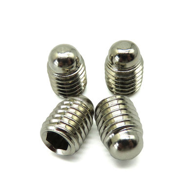 Custom Stainless Steel Hex Socket Ball Point Grub Set Screws Non-standard Standard with RoHs Certificate