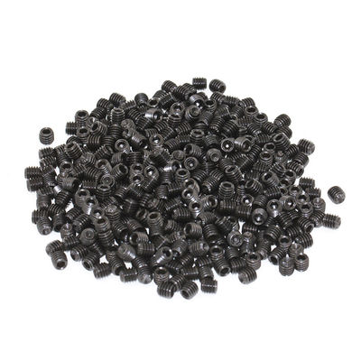 Metric Measurement System Grade 12.9 Black Concave End Hexagon Socket Set Screws ISO9001 2015 Certified