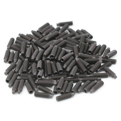 Steel Material Black Zinc Hex Socket Half Dog Point Grub Screw for Precise Fastening