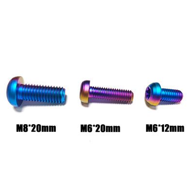 Oem Titanium Bolt M5 M6 M8 M10 Gr5 Titanium Bolts for Motorcycle