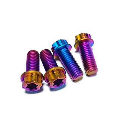 Oem Titanium Bolt M5 M6 M8 M10 Gr5 Titanium Bolts for Motorcycle