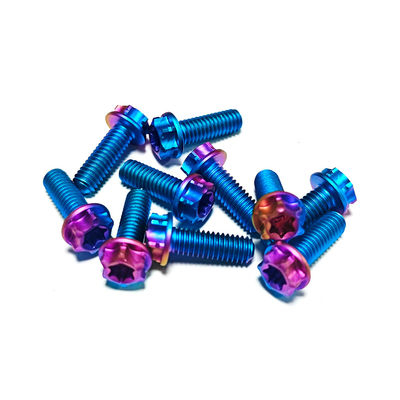 Oem Titanium Bolt M5 M6 M8 M10 Gr5 Titanium Bolts for Motorcycle