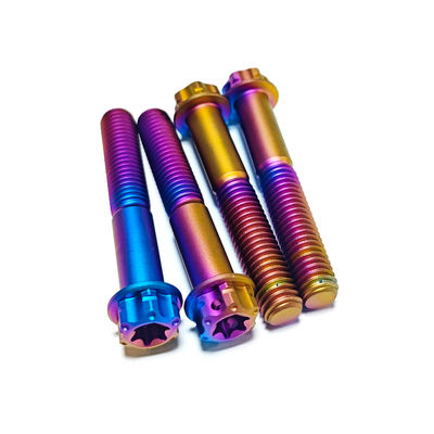 Oem Titanium Bolt M5 M6 M8 M10 Gr5 Titanium Bolts for Motorcycle