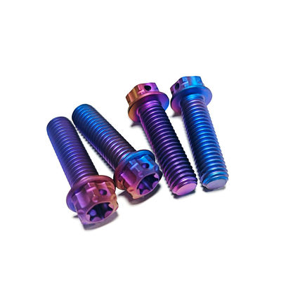 Oem Titanium Bolt M5 M6 M8 M10 Gr5 Titanium Bolts for Motorcycle