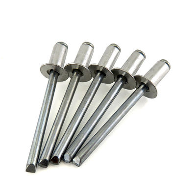 Self-Plugging Open End Decorating Fastener Nails with Pop Rivets Core Pulling Rivets