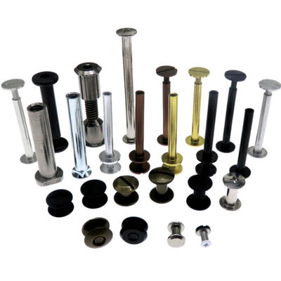 Mechanical Dimensions Chicago Locking Screws for Furniture Cabinet or Book Binding Post