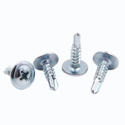 Metric Steel Zinc-plated Truss Head Self Drilling Screw for Fixing Steel Pur Strips
