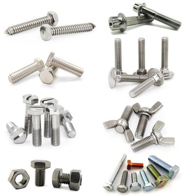 Custom Bolt Nut Manufacturer , Hex/Flange Bolts & Nuts OEM for Automotive Construction
