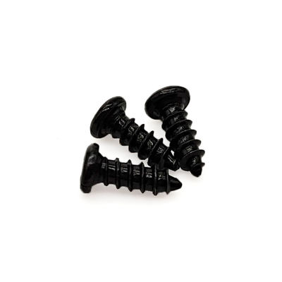 Black Zinc Self-Tapping Screw – M5x25mm Countersunk Phillips