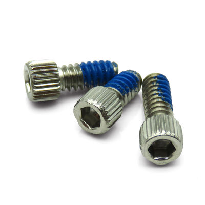 A2-70 Stainless Steel Hex Socket Screw – Cylinder Head with Straight Knurling for Precision Machinery